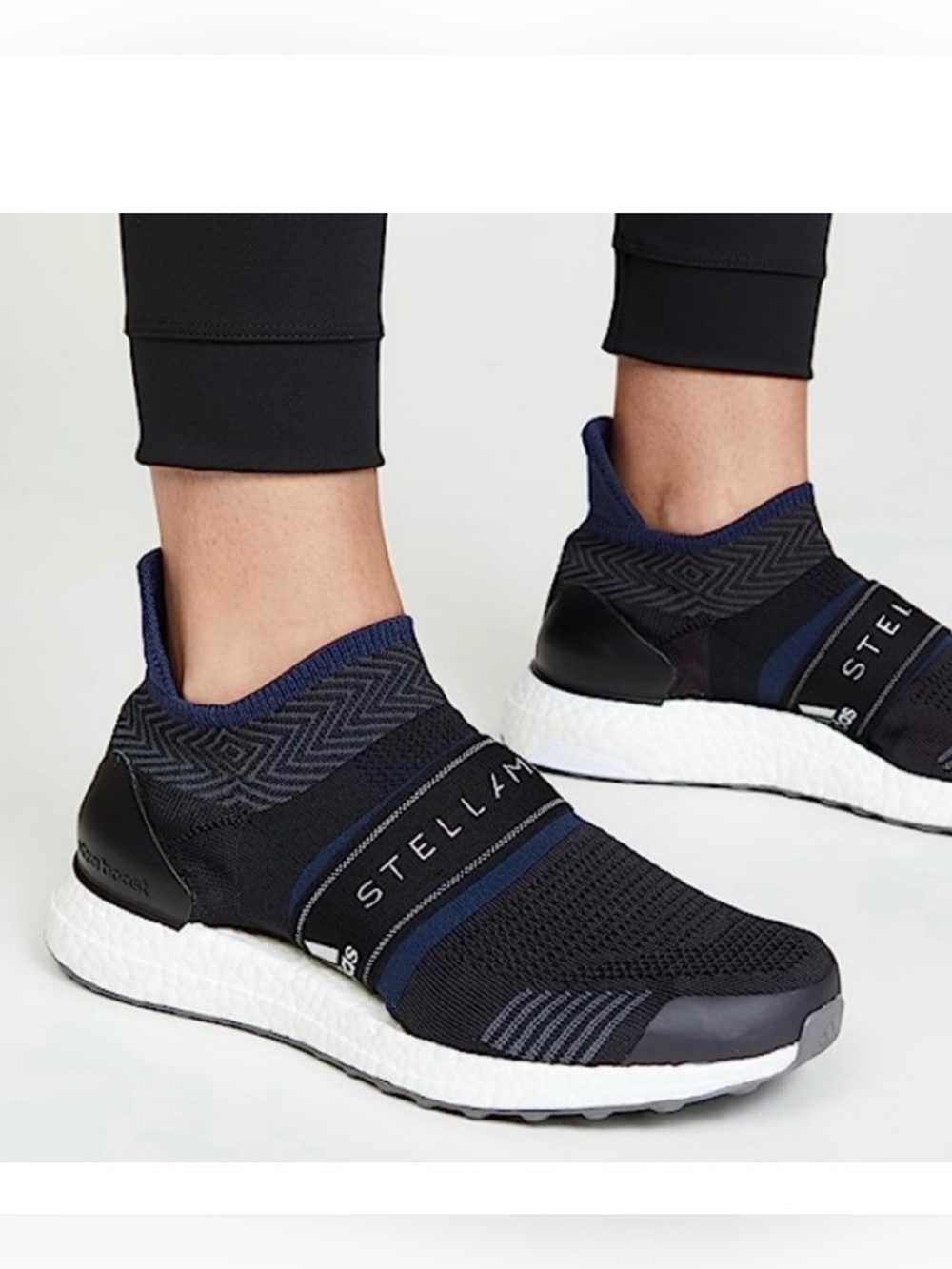Adidas by Stella McCartney Women’s Ultraboost X 3D S Black Sneakers Sz 5 NWT